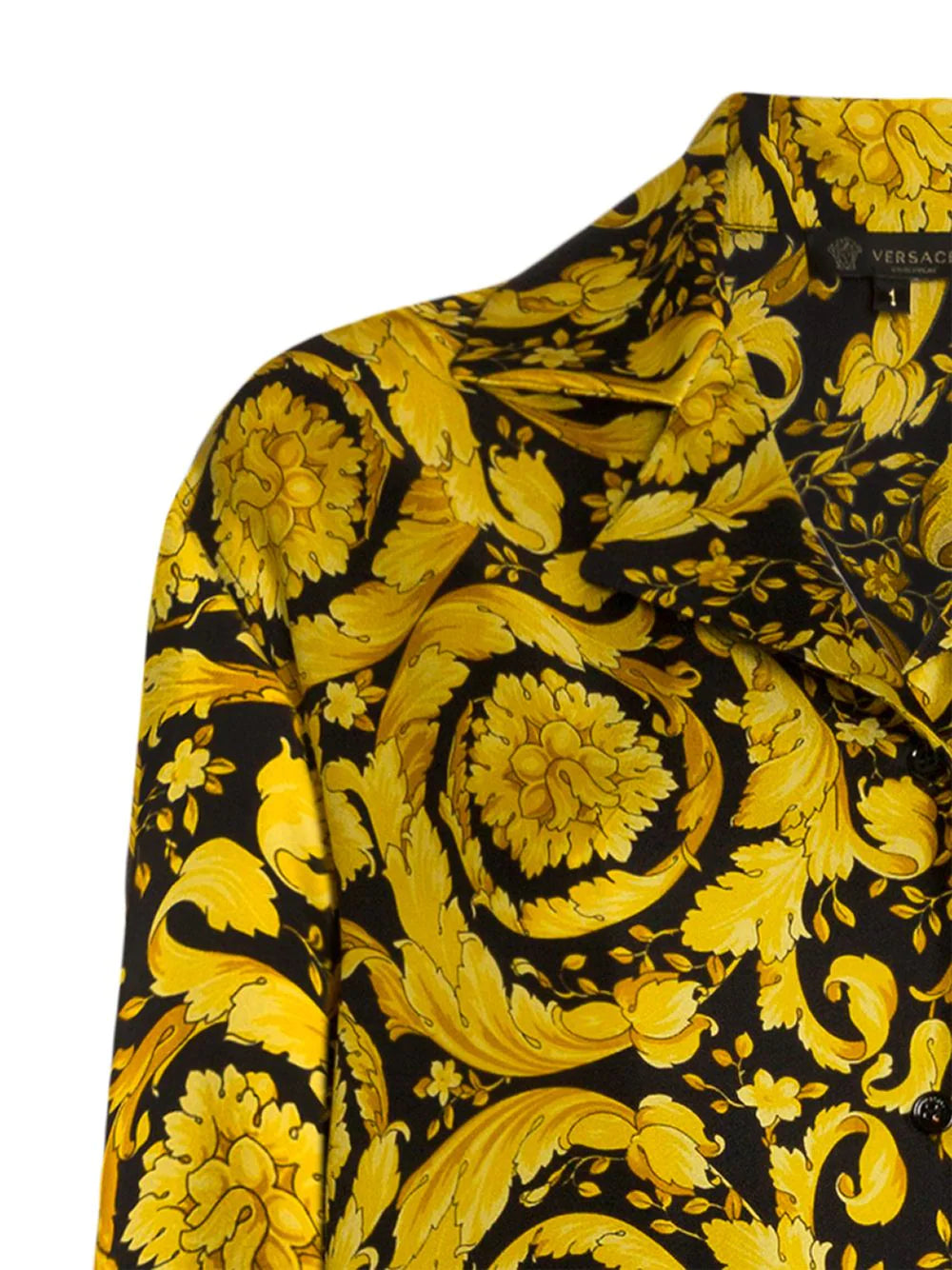Versace Barocco Pajama Silk Shirt