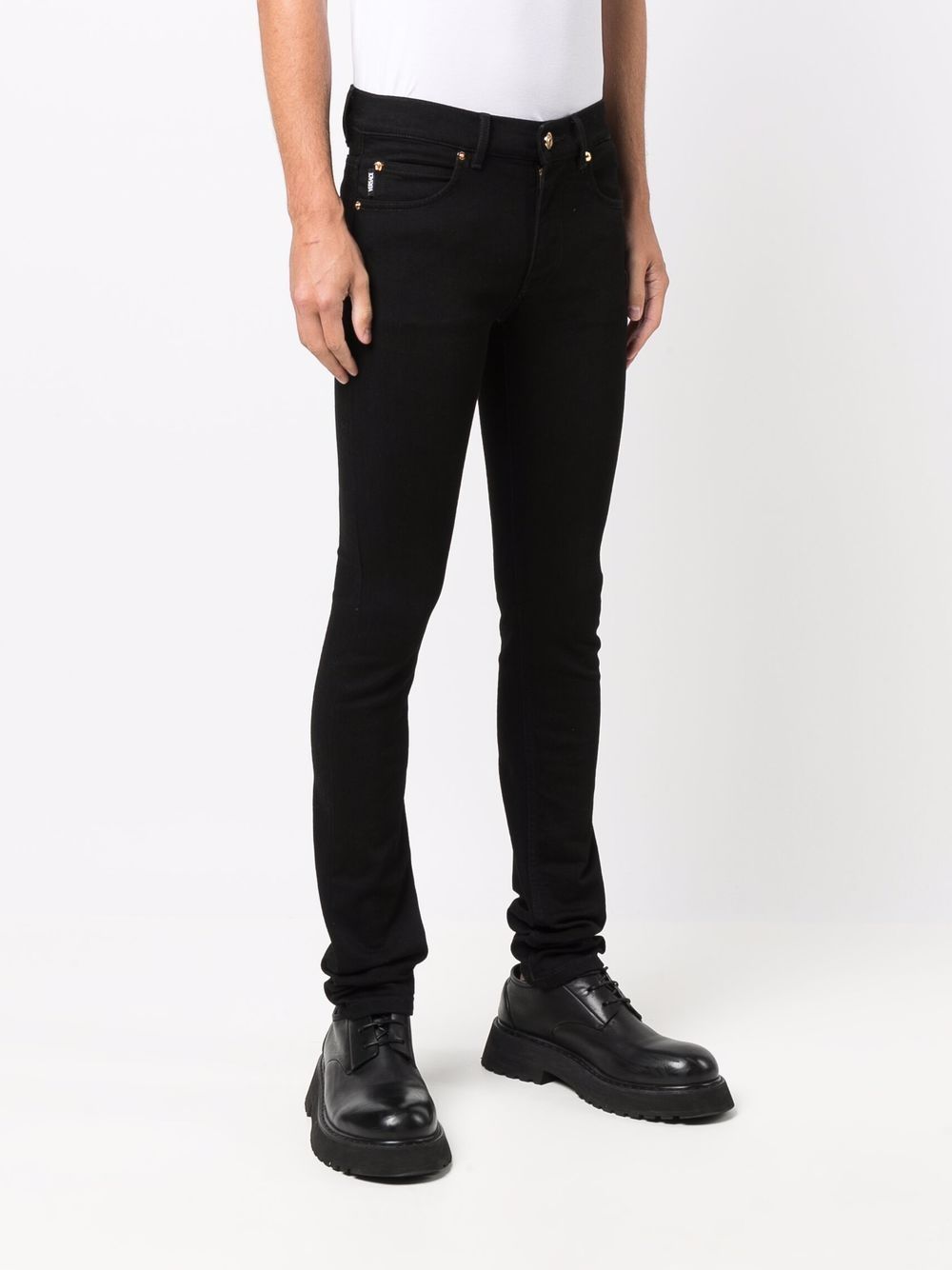Versace Black Skinny Cut Jeans