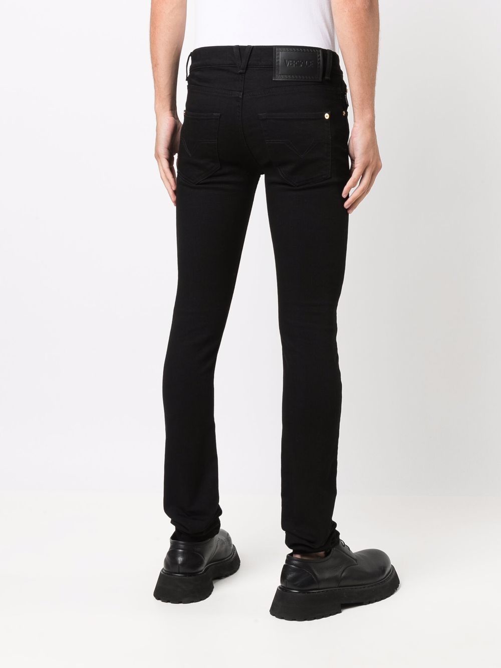 Versace Black Skinny Cut Jeans
