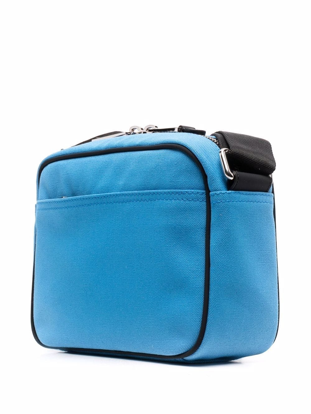 Moschino Blue Applique Shoulder Bag