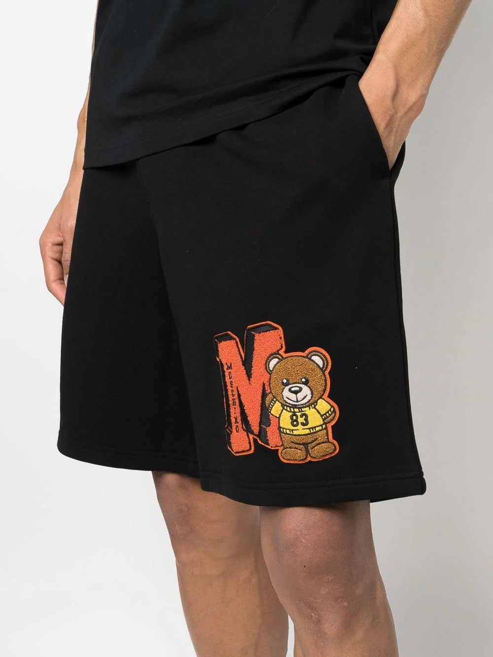 Moschino Varsity Teddy Bear Shorts