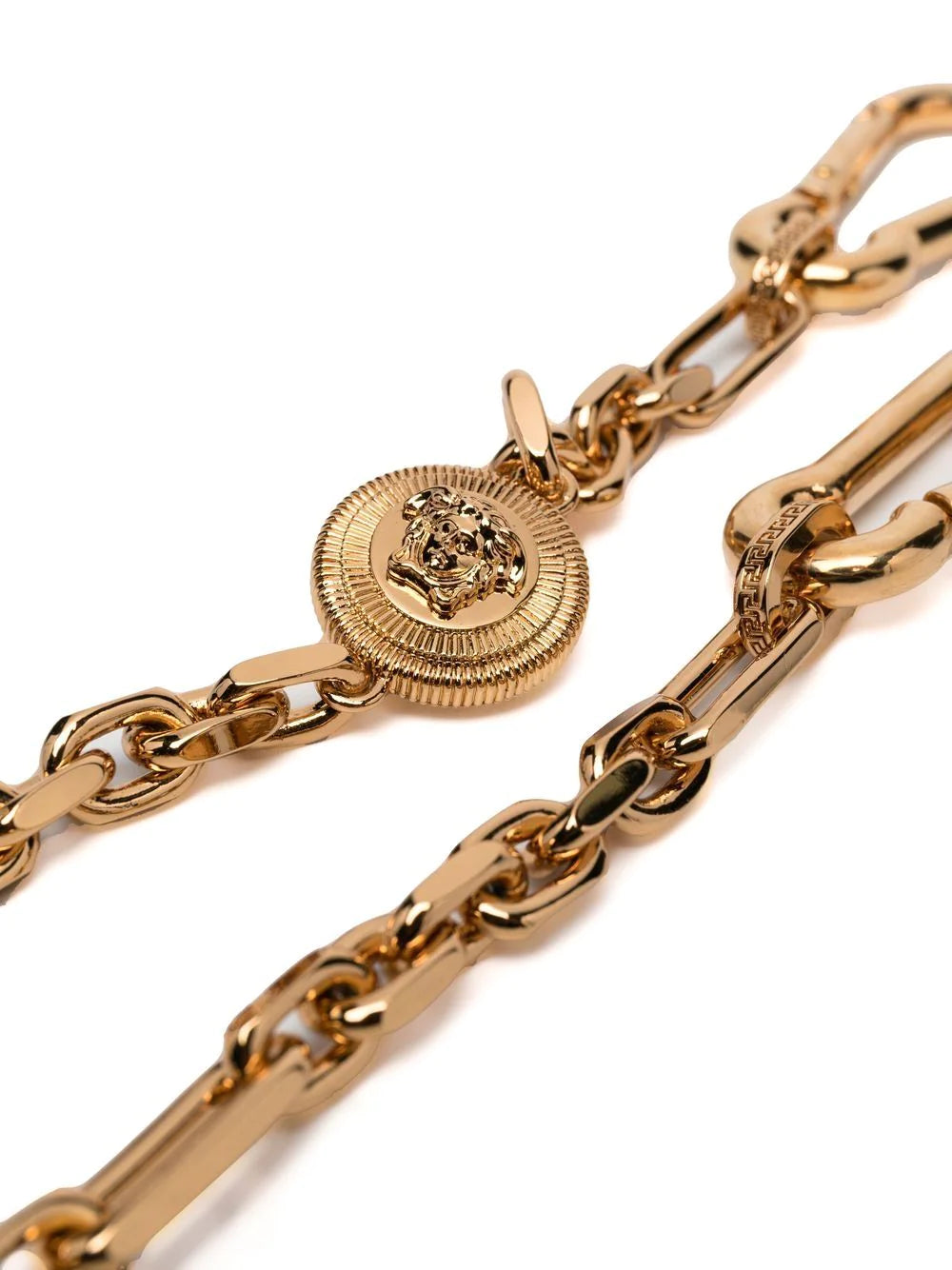 Versace Biggie Medusa Detail Key Chain