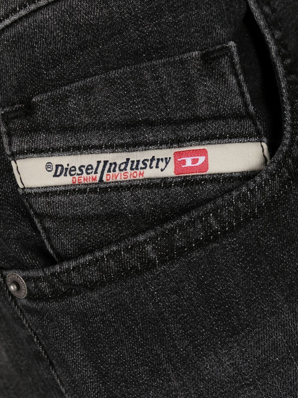 Diesel Black D-Strukt Jogg Jeans