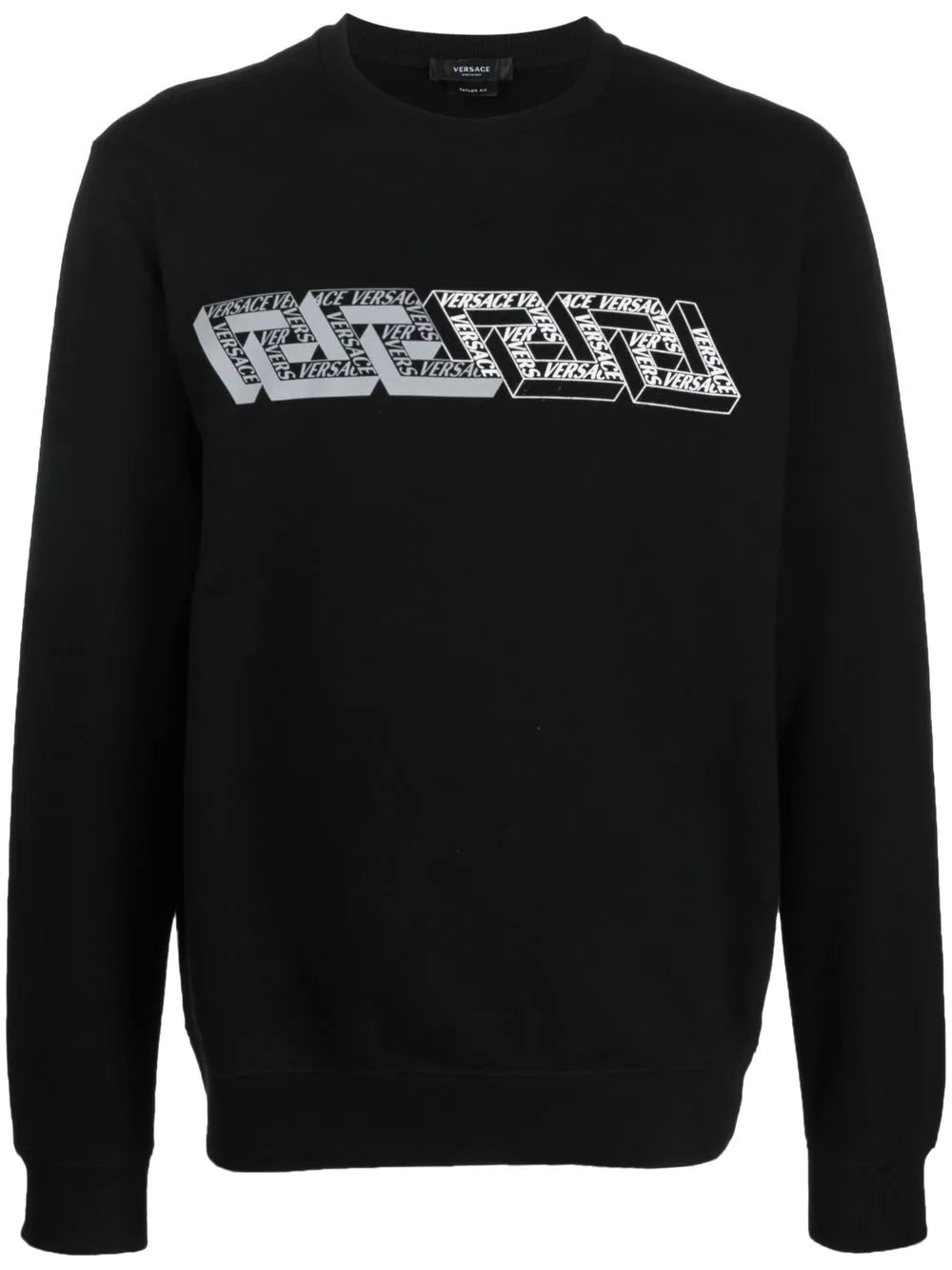 Versace Black Greca Sweatshirt