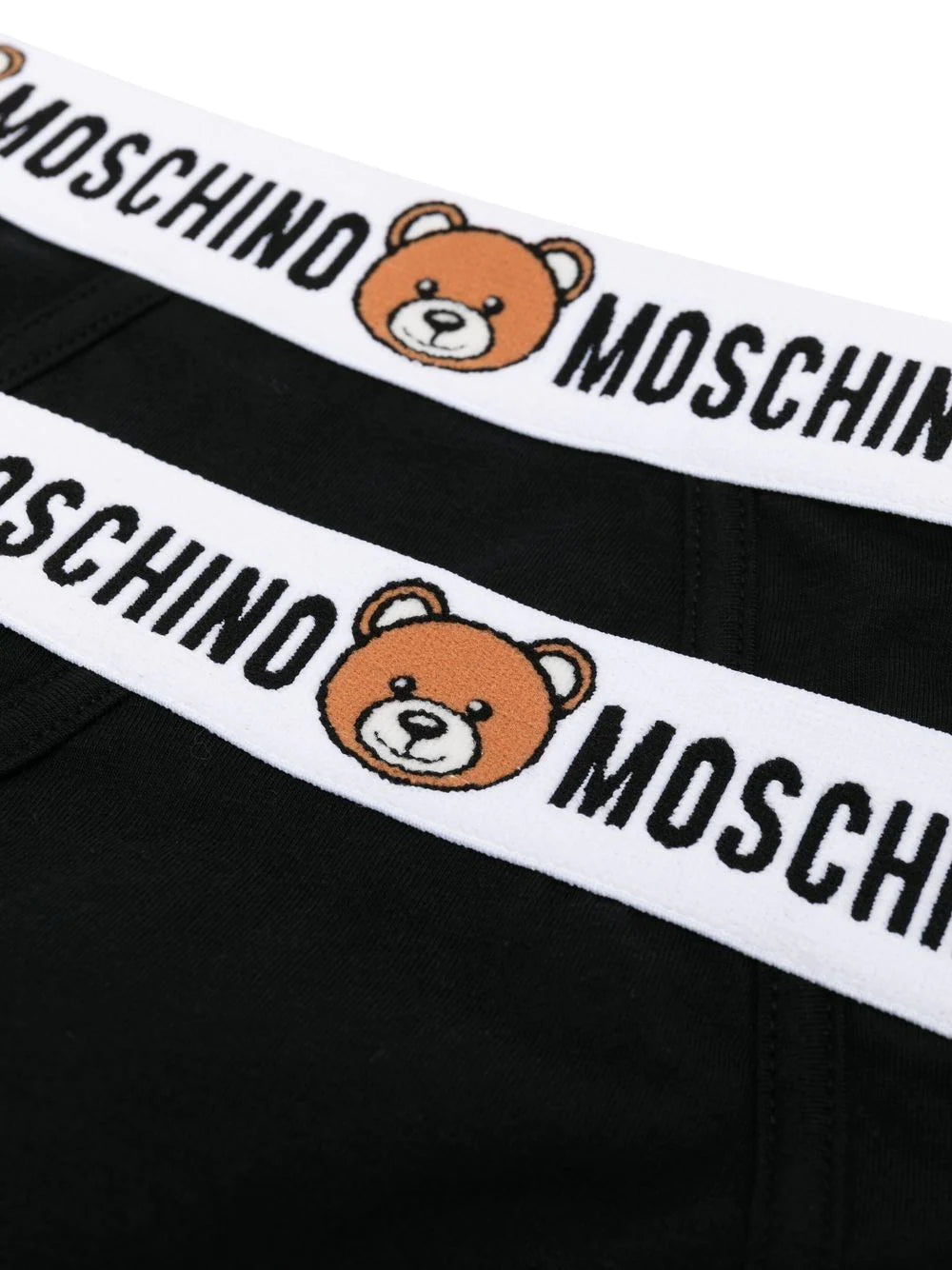 Moschino Black Bi-Pack Teddy Bear Briefs