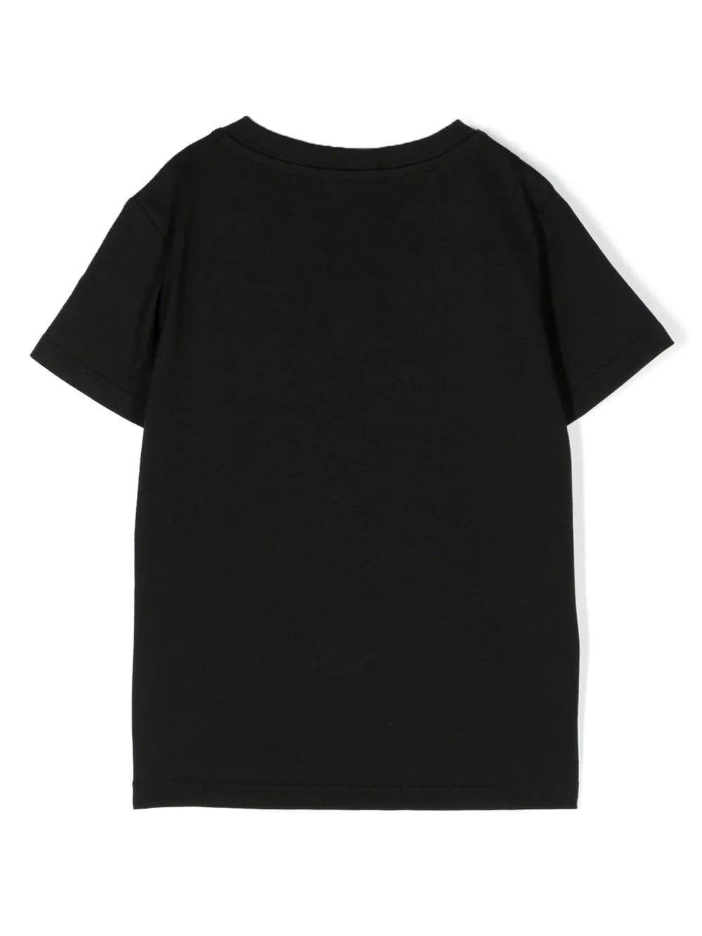 Versace Kids Black Crystal Script T-shirt