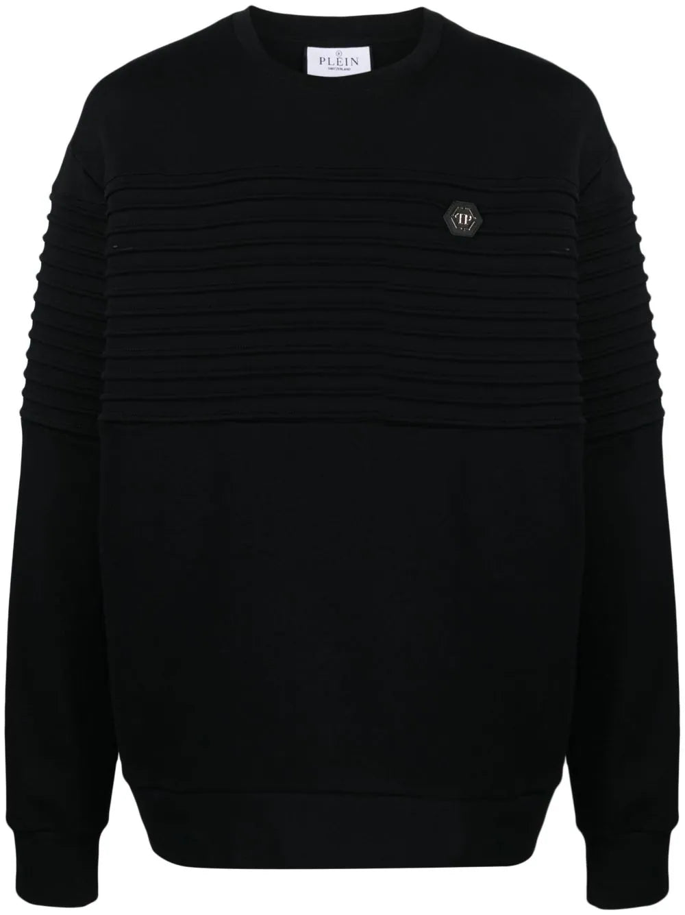 Philipp Plein Black Gothic Plein Sweatshirt