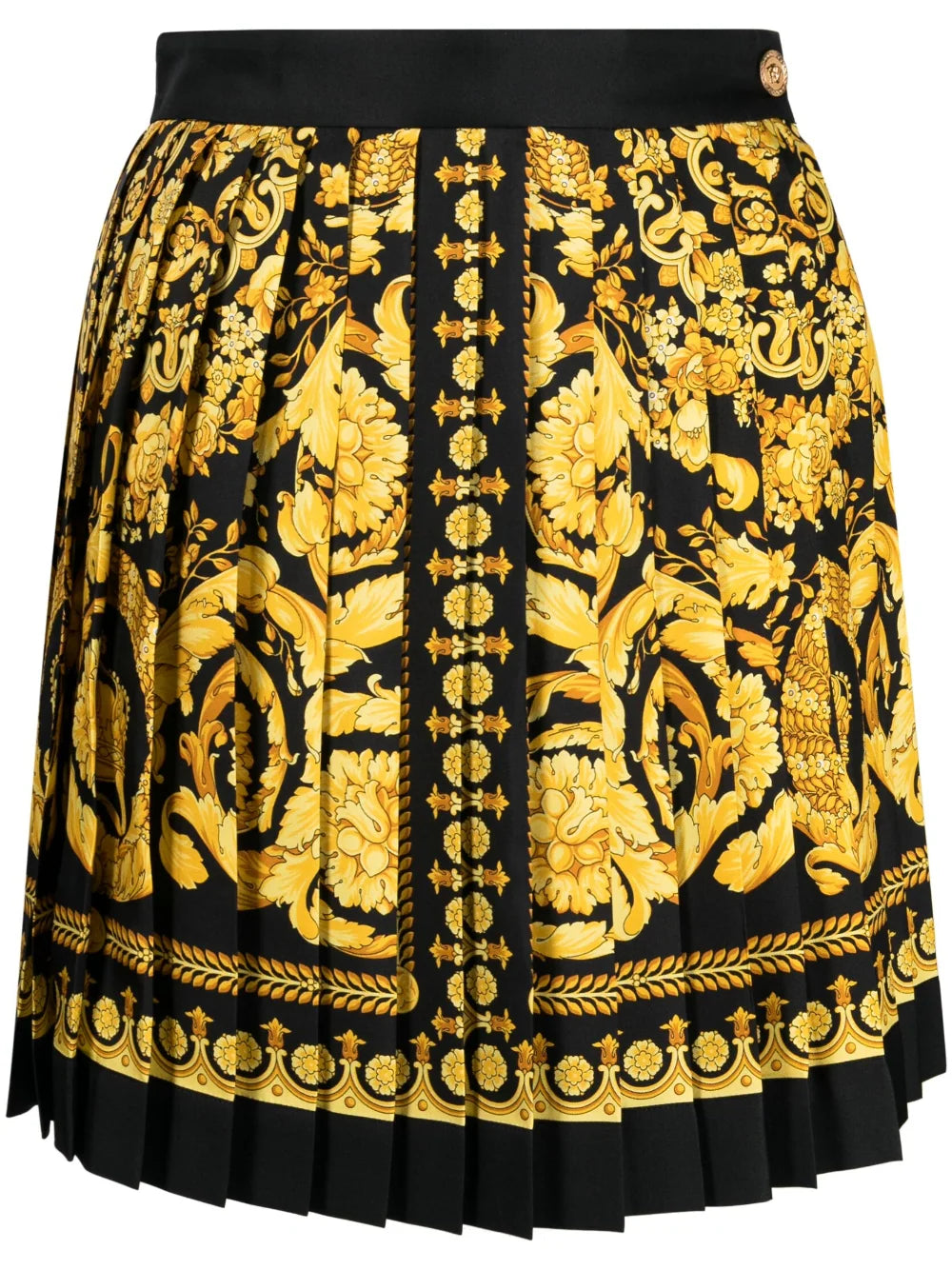Versace Baroque Pleated Skirt