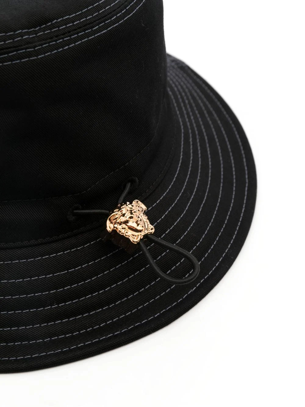 Versace Black Medusa Bucket Hat