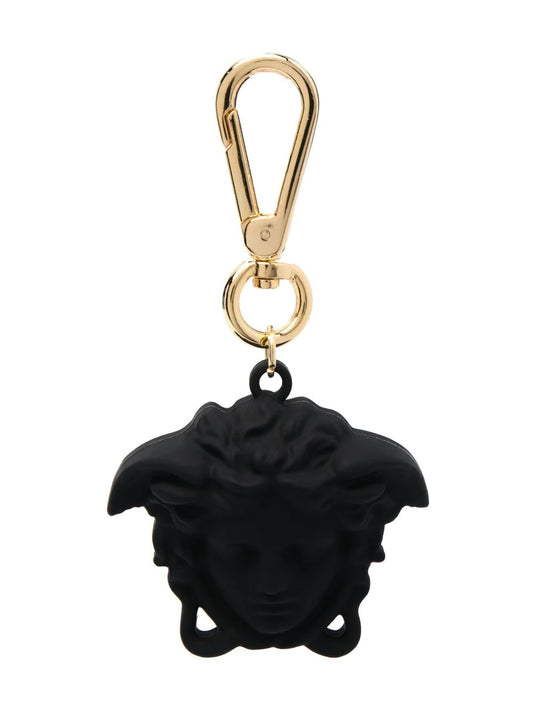 Versace Black La Medusa Key Ring