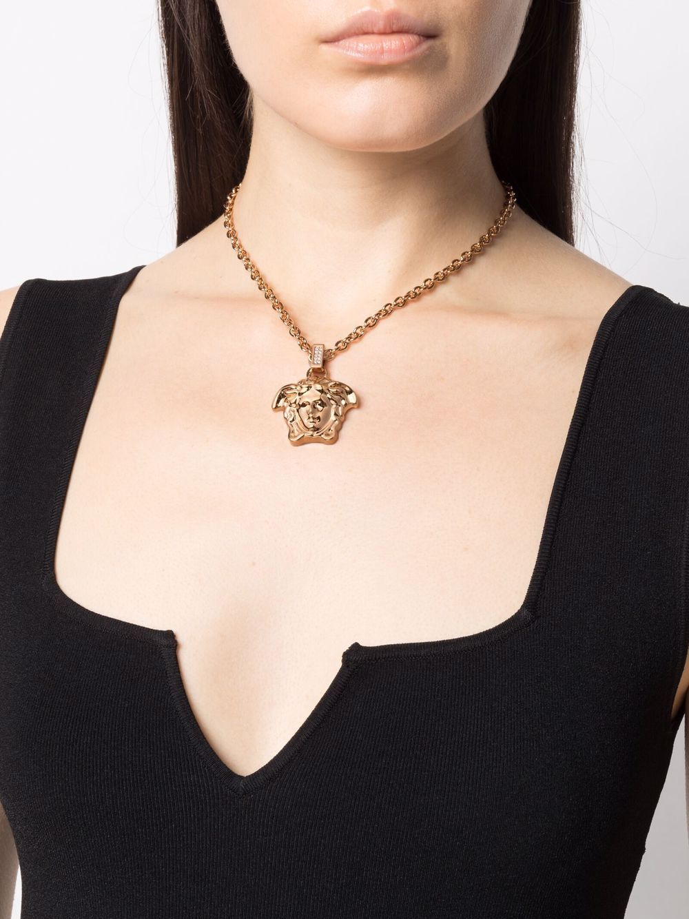 Versace La Medusa Pendant Necklace