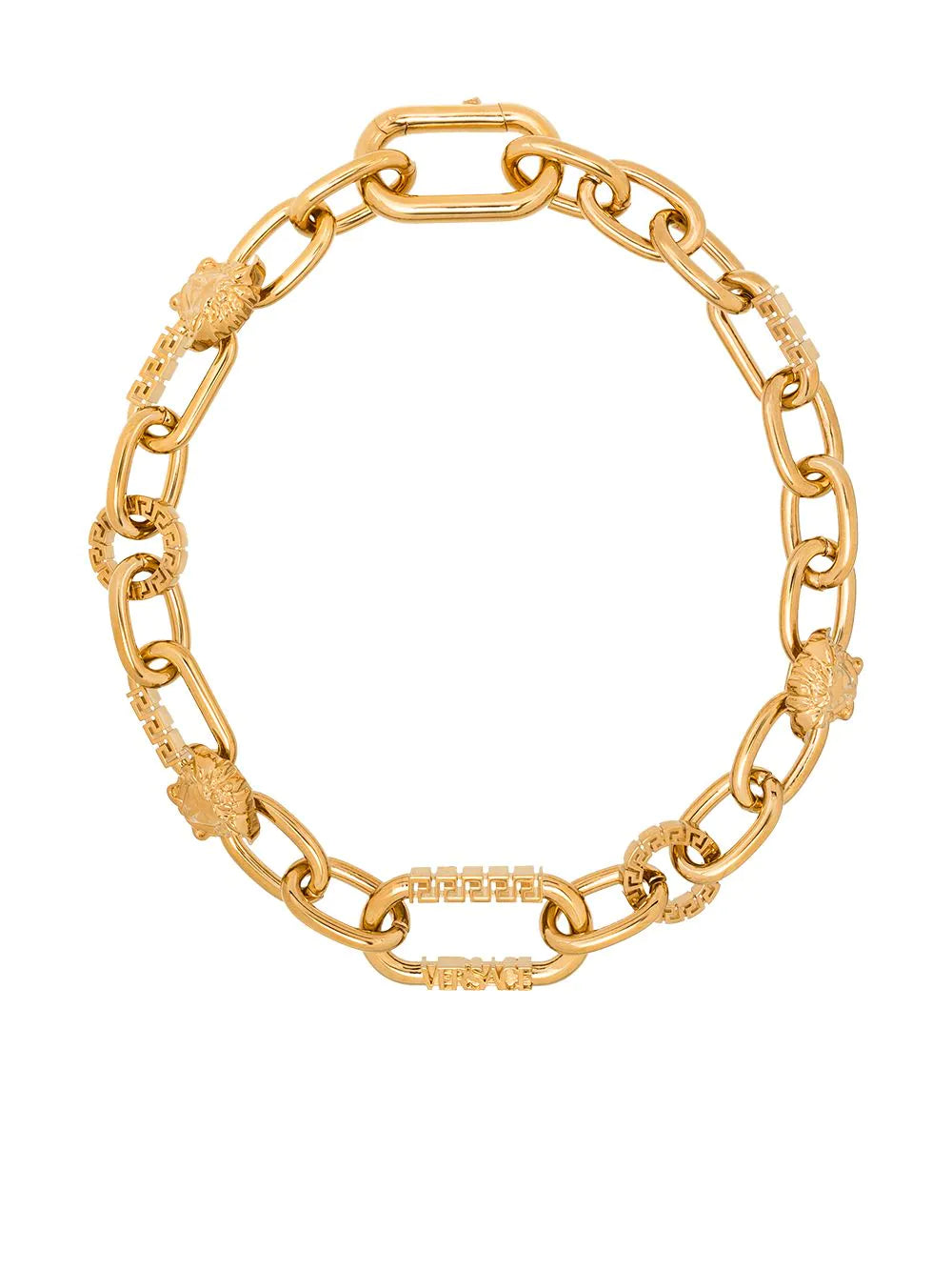 Versace Chain Link Necklace